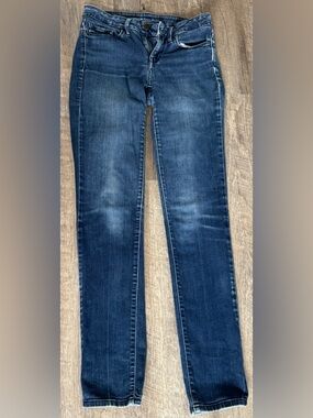 Calvin Klein Ultimate Skinny Dark Blue Wash Jeans, 4 X 32